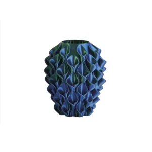 VASO TWIST SMERALDO H.26 CM