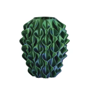 VASO FIORE SMERALDO H.21 CM