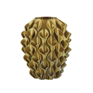 VASO FIORE ORO SILVER H.18CM