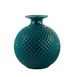 VASO JAVIER VERDE LUCIDO H.17CM
