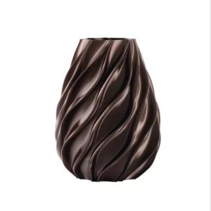 VASO TWIST WENGE H.21CM