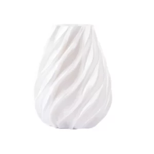 VASO TWIST BIANCO H.21CM