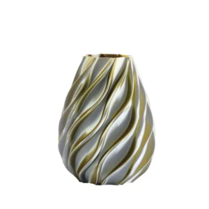 VASO TWIST ORO SILVER H.21